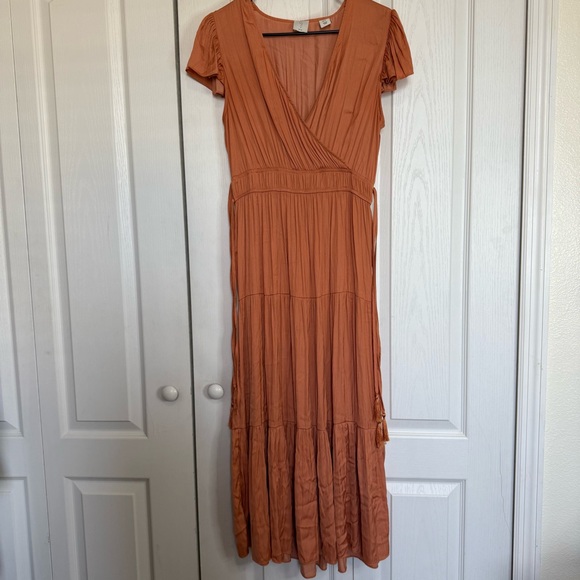 Joie Dresses & Skirts - Joie Terracotta Wrap Maxi Dress